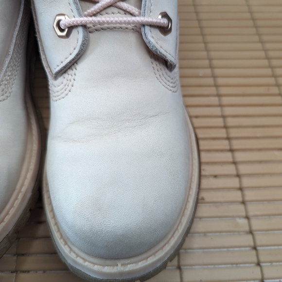 Timberland "Nellie" Waterproof Chukka Women's Size 6.5M light bubblegum Pink Nub - Picture 5 of 12